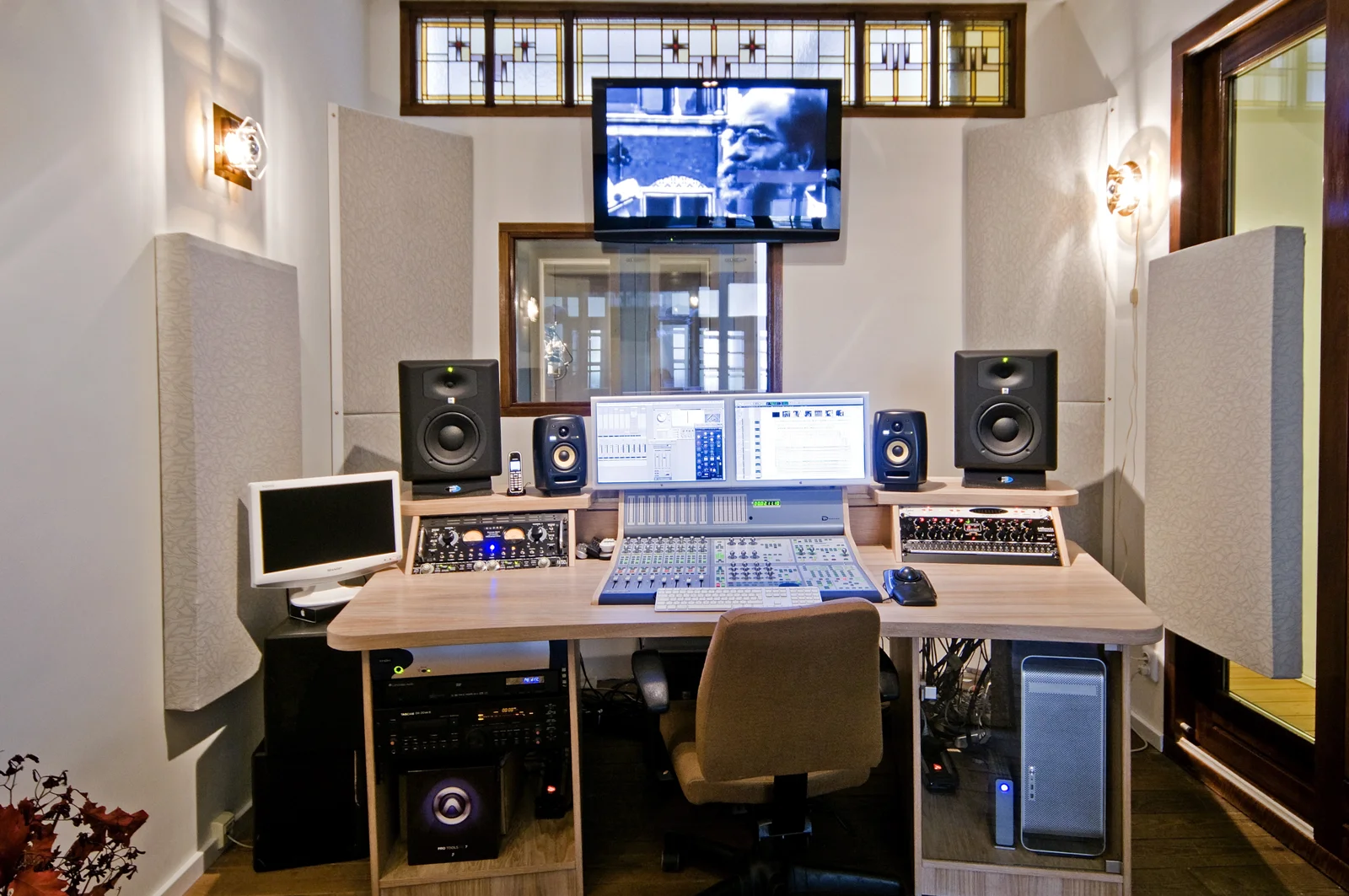 MOST Audio Post studio in 2008